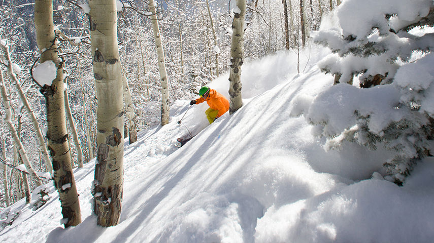 Stone Creek Chutes In Beaver Creek, CO.