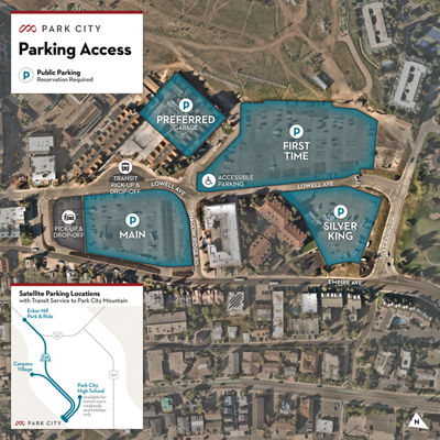 Mountain Village Parking Map
