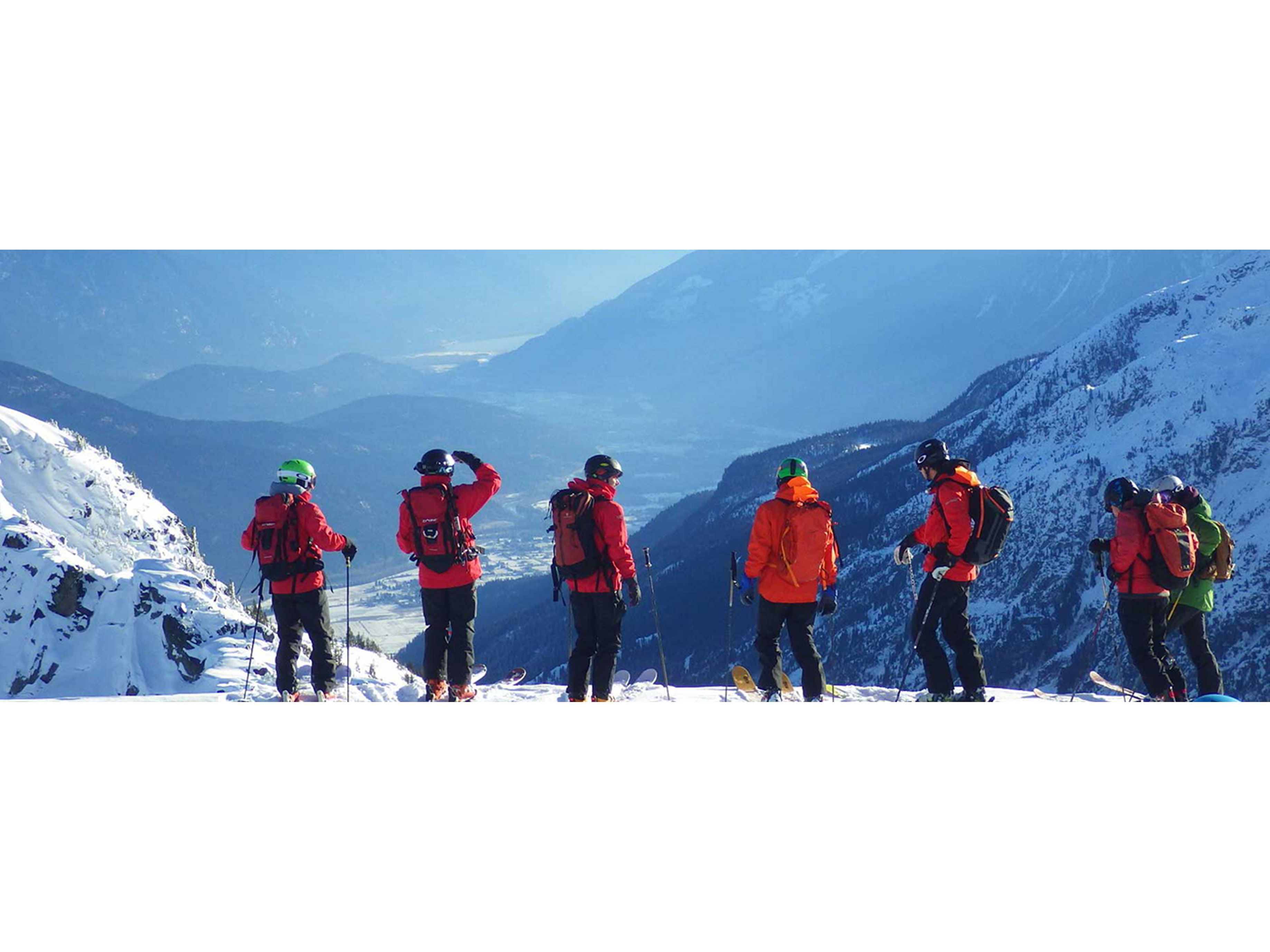 Ski touring and snowshoeing guidebooks