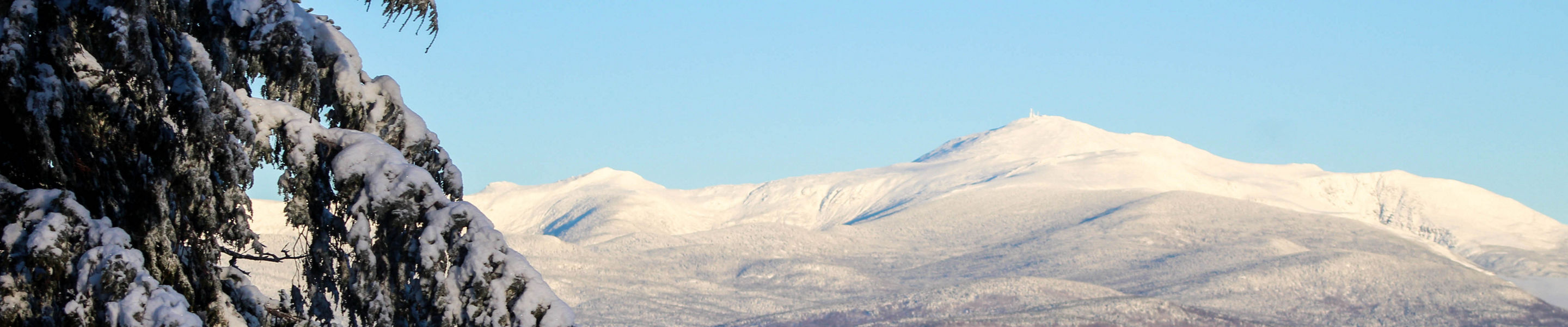Fresh Snow Blankets Landscape Around Attitash