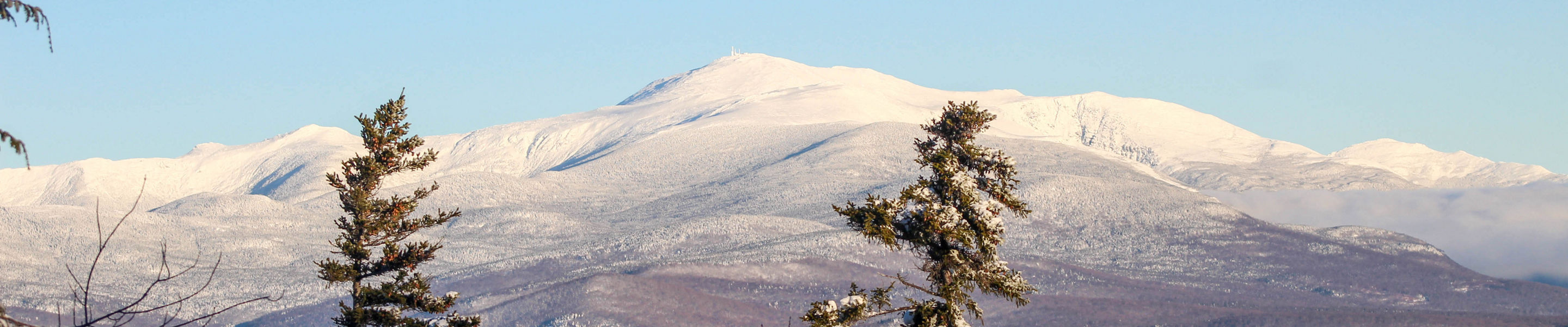Fresh Snow Blankets Landscape Around Attitash