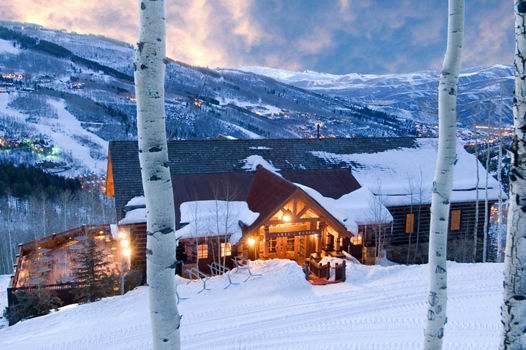 Allie's Cabin Exterior In Beaver Creek, CO.