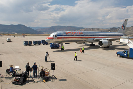 Eagle County Airport in Gypsum, CO.