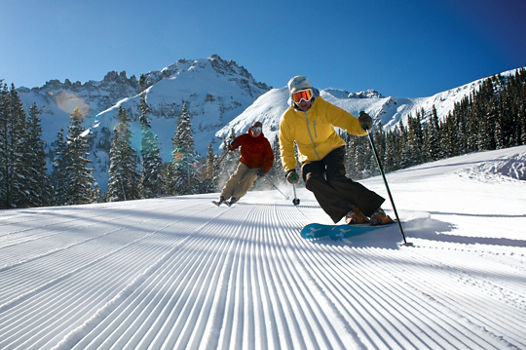 Skiing at Telluride