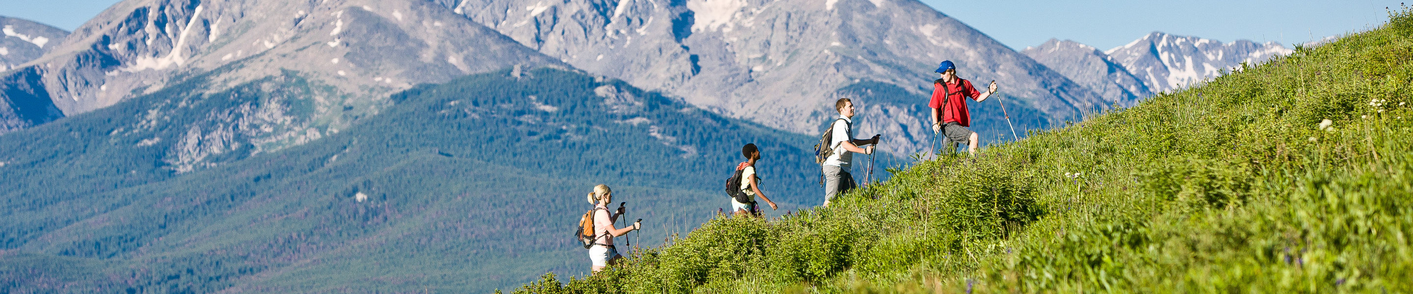 Summer Hiking In Vail, CO.