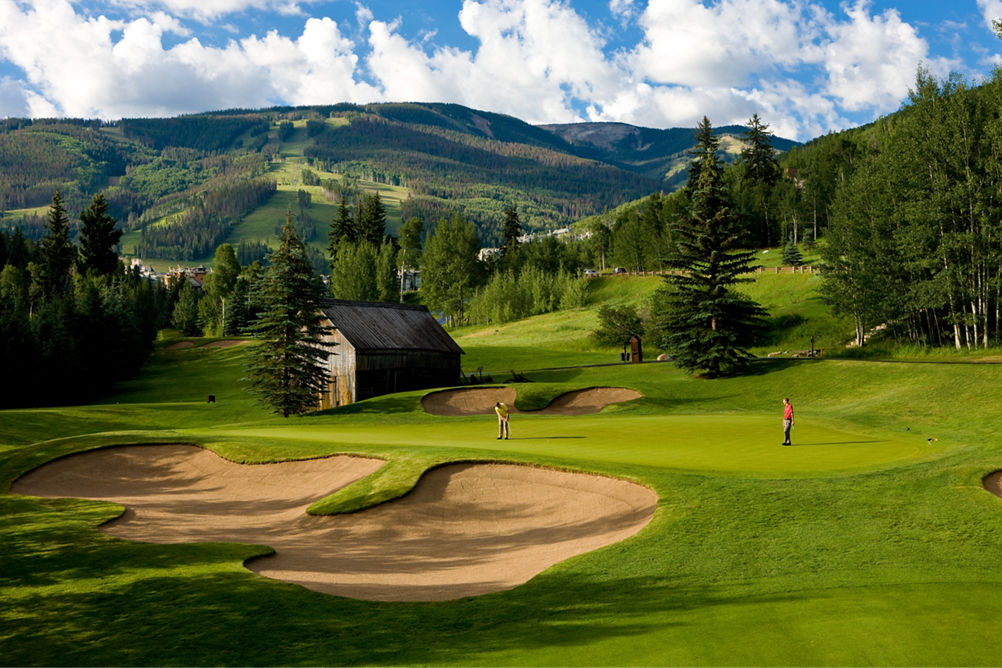 Beaver Creek Golf Course In Beaver Creek, CO.