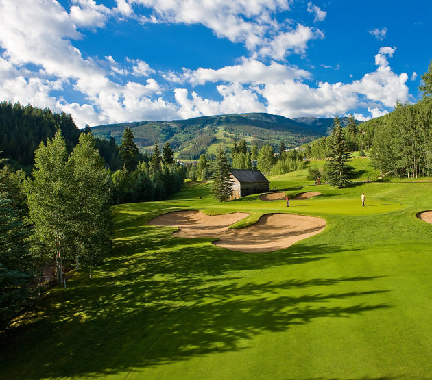Beaver Creek Golf Course In Beaver Creek, CO.