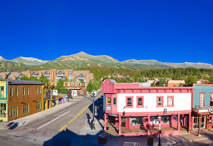 Town In Breckenridge, CO.