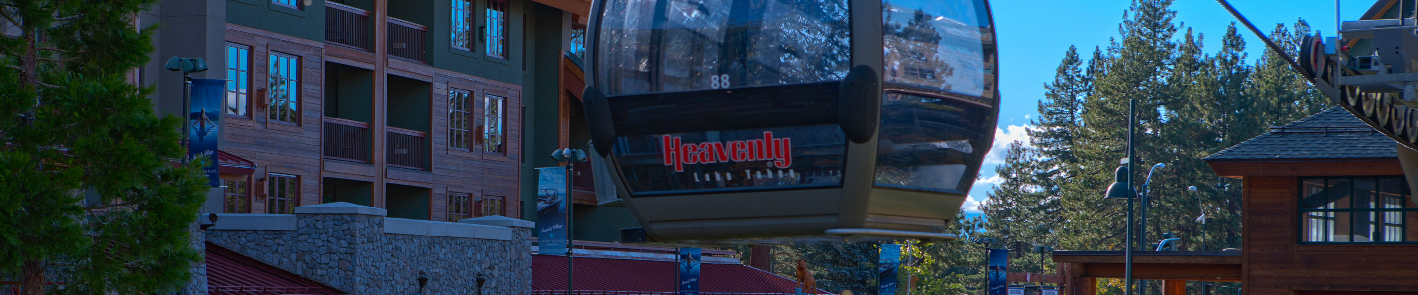 Gondola in Village In Heavenly, CA.