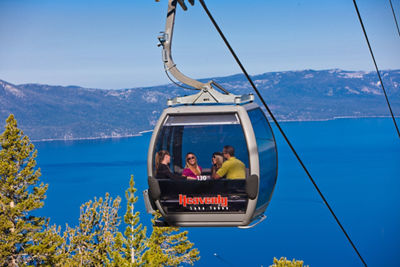 Friends on Gondola In Heavenly, CA.