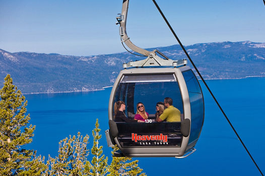 Friends on Gondola In Heavenly, CA.