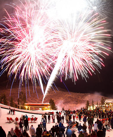 Fire Works at Park City