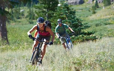 Friends Downhill Bike in Kirkwood, CA.