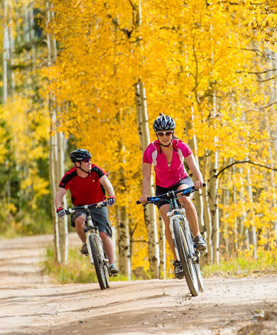 Mountain Biking In Vail, CO.