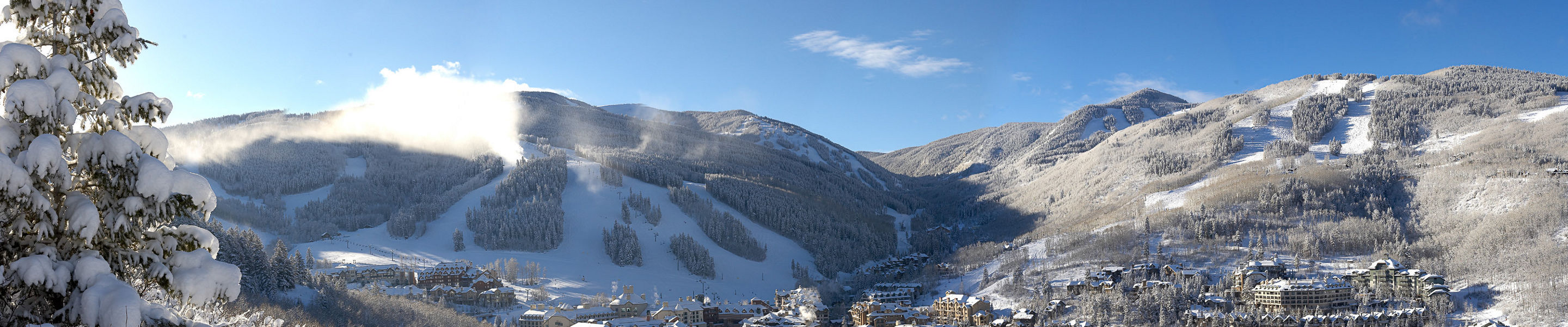 Winter Scenic In Beaver Creek, CO.