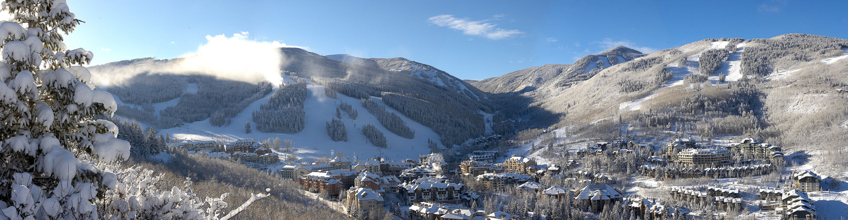 Winter Scenic In Beaver Creek, CO.