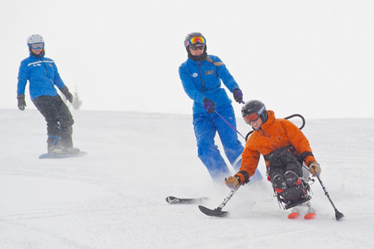 Adaptive ski program at Vail, CO.