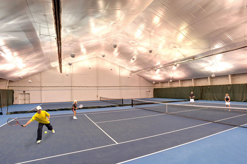 Tennis courts in Keystone, CO.