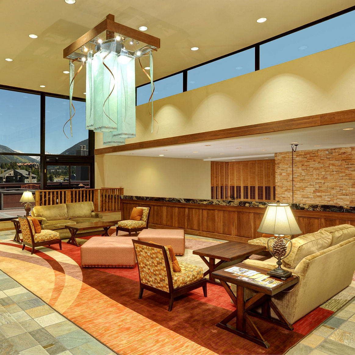 Keystone Lodge Lobby in Keystone, CO.
