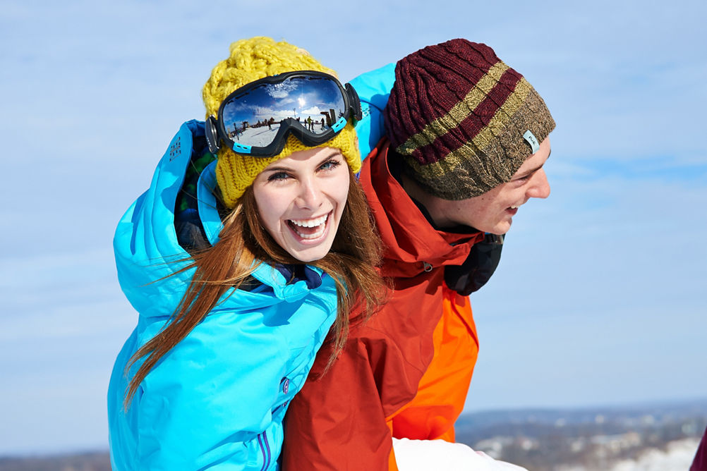 College Kids In Mt. Brighton, MI.