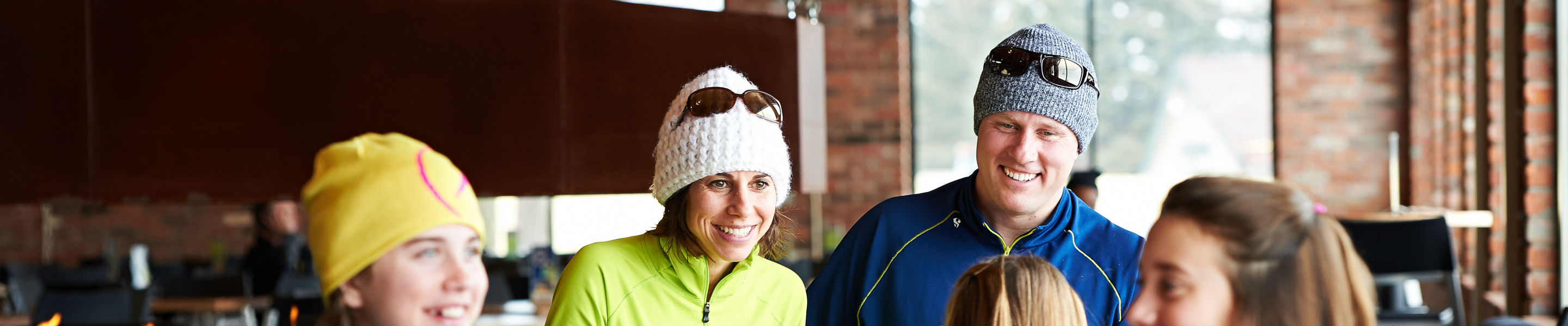 Lunch at Ski Hill Grill in Mt. Brighton, MI.