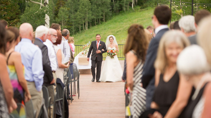 A Wedding at Park City Mountain Resort, UT.