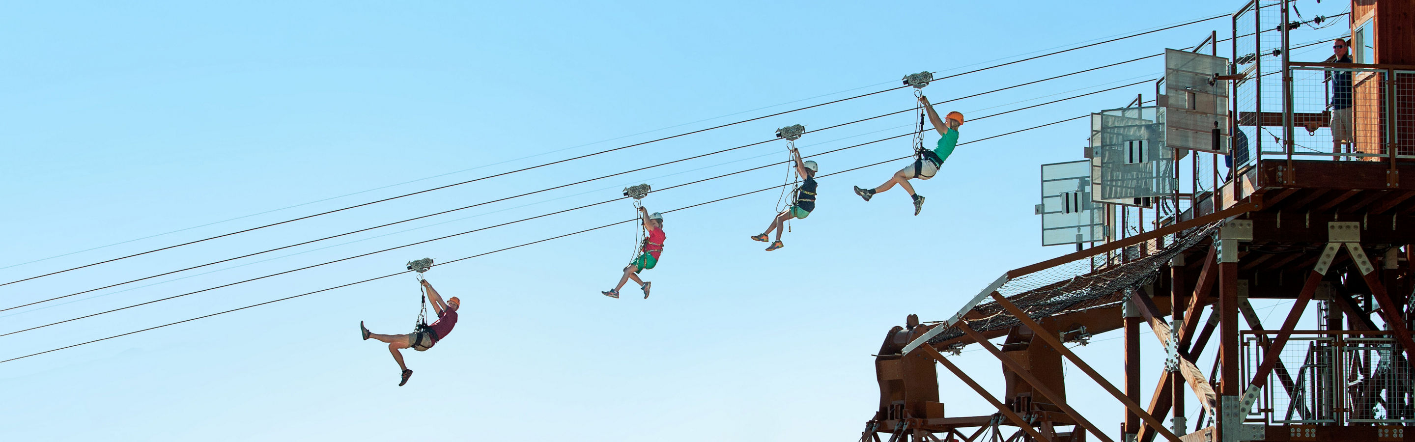 Zipline at Heavenly, CA.