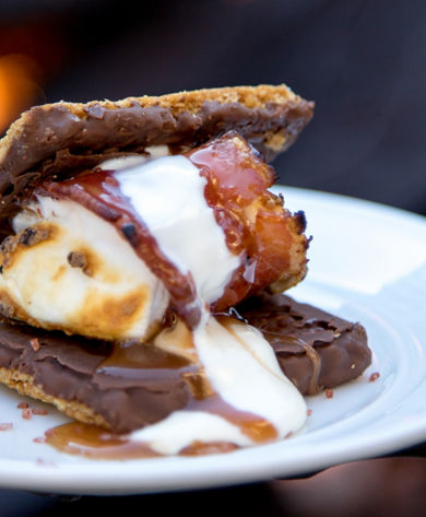 S'Mores at Firepit in Northstar, CA.