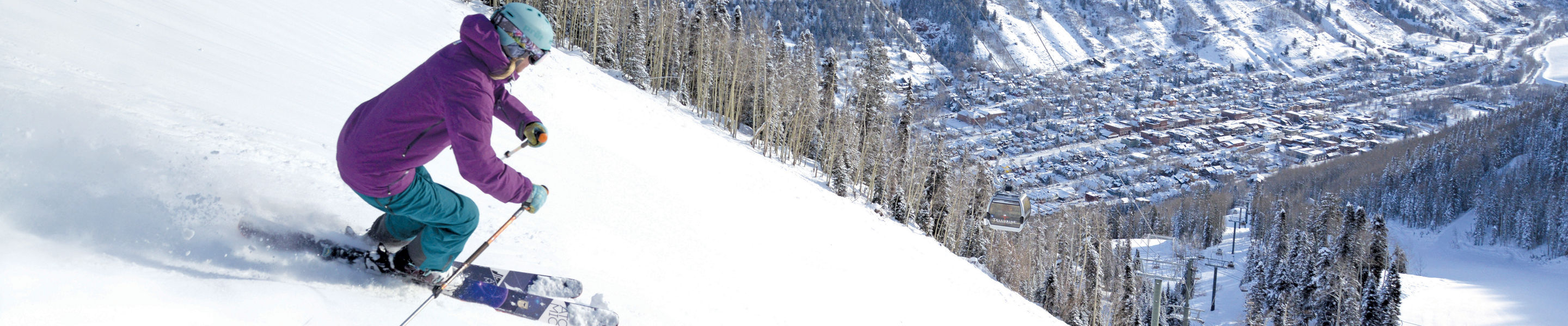 Skiing at Telluride