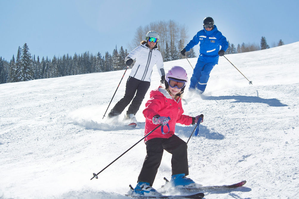 Family Ski School in Beaver Creek, CO.
