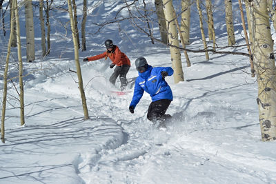 Snowboard School in Beaver Creek, CO.