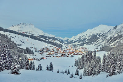 Arlberg Ski Resort Scenic Imagery