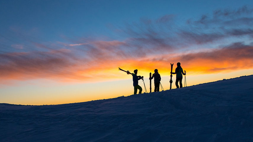 Early Morning Views on Mountain at Park City