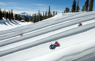 Family Tubing in Keystone, CO.