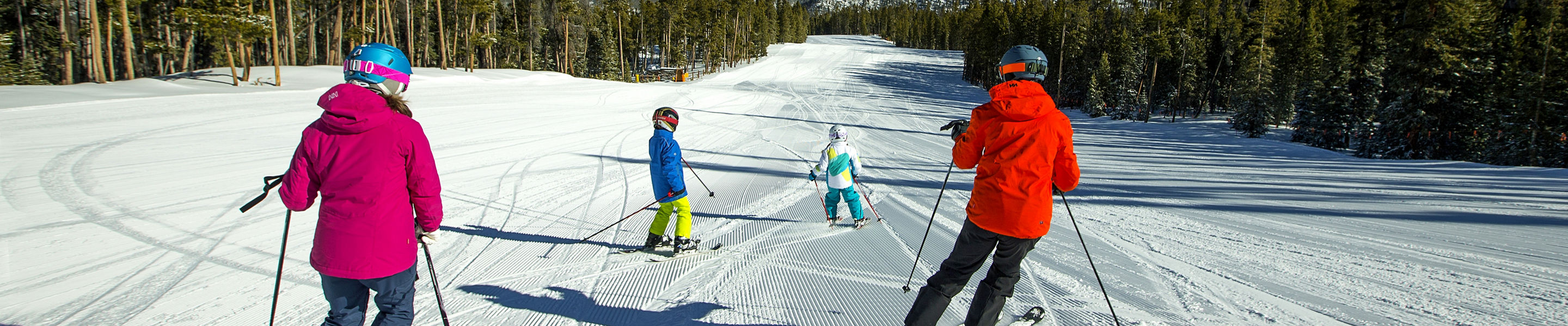Family Ski School Instruction in Keystone, CO.