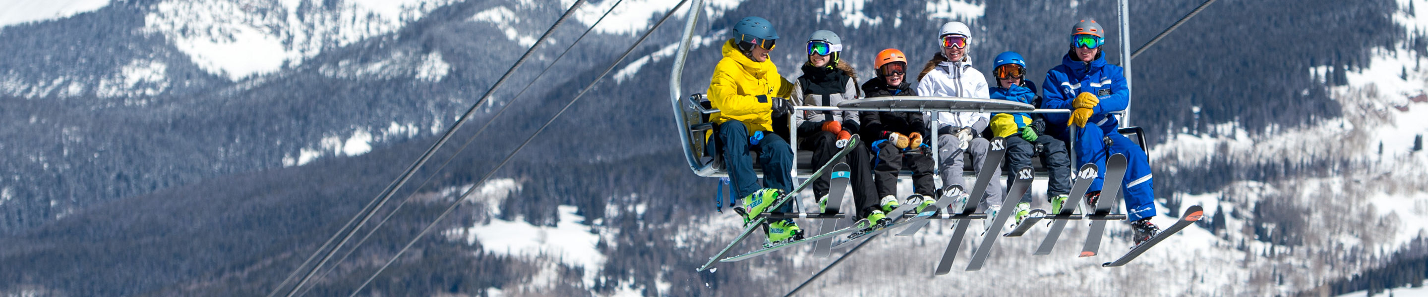 Family Ski School Instruction in Vail, CO.