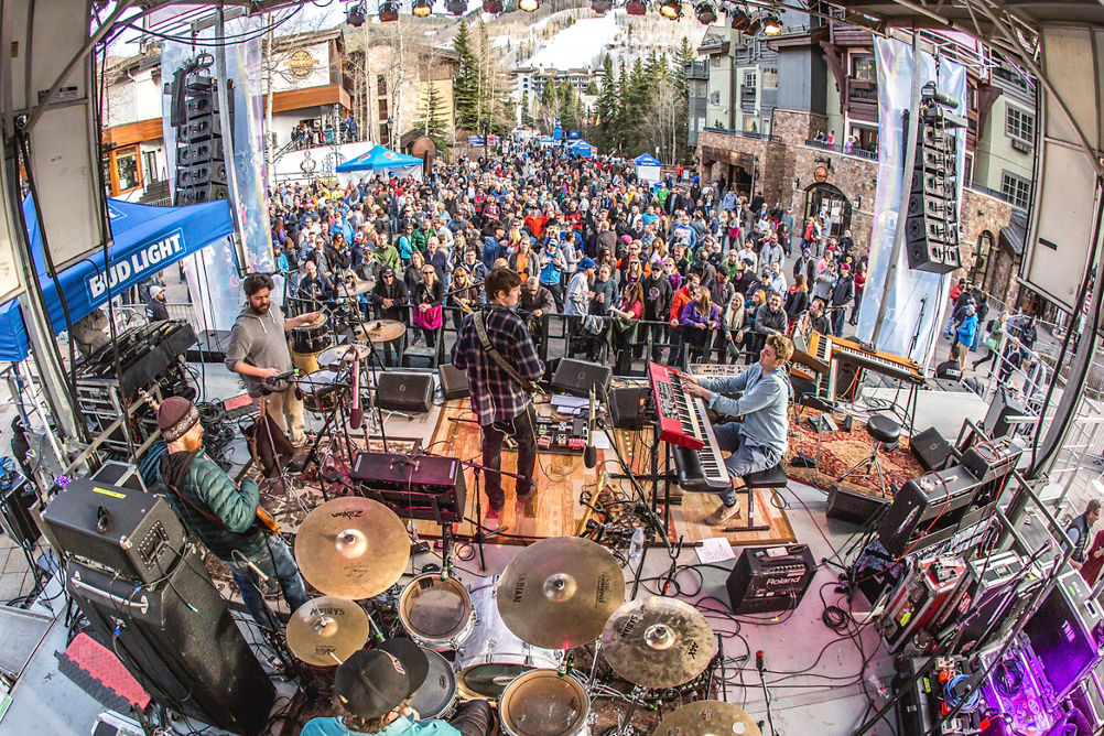 Spring Back to Vail concert series in Vail, CO.