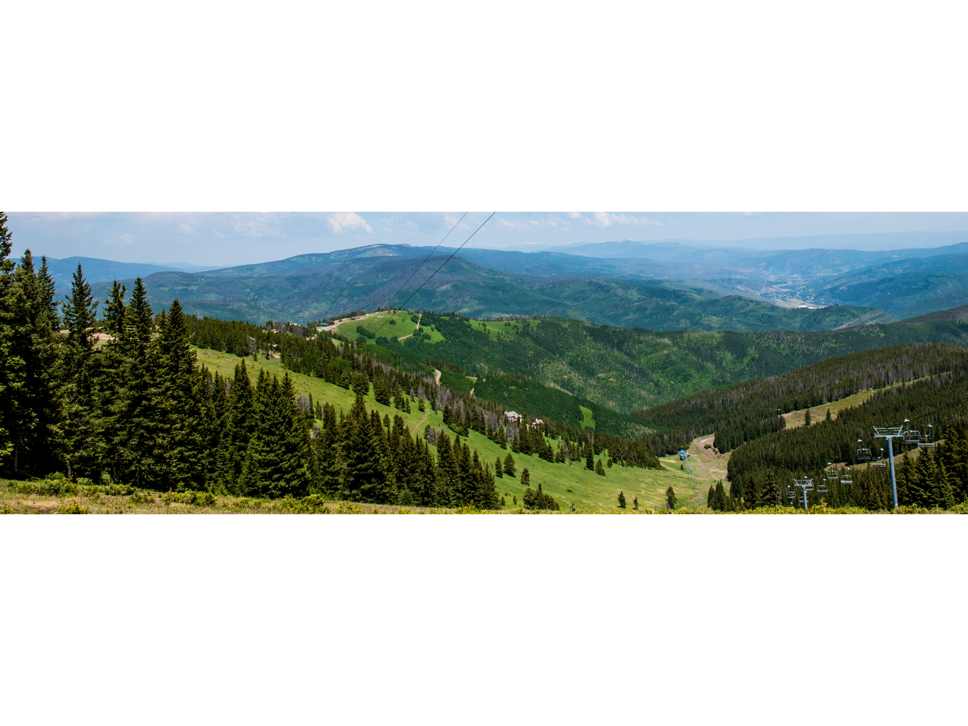 Epic Discovery Canopy Tour Zipline in Vail, CO.