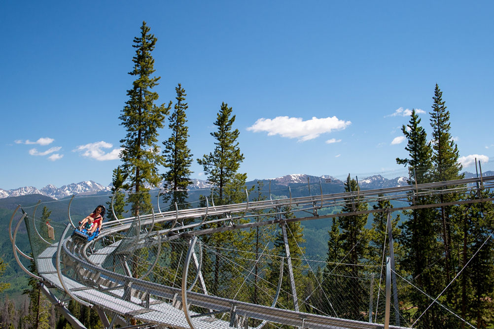 Mountain Coaster in Vail, CO.