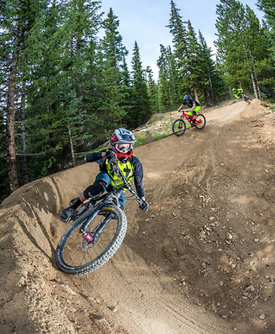 Downhill Mountain Biking in Keystone, CO.