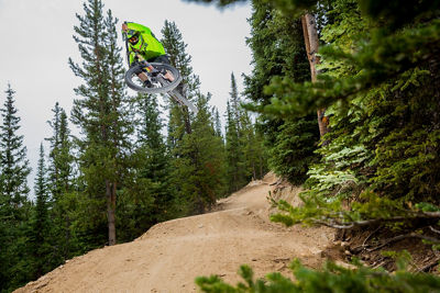 Downhill Mountain Biking in Keystone, CO.