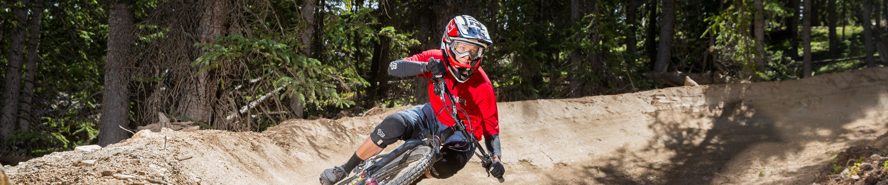 Downhill Mountain Biking in Keystone, CO.