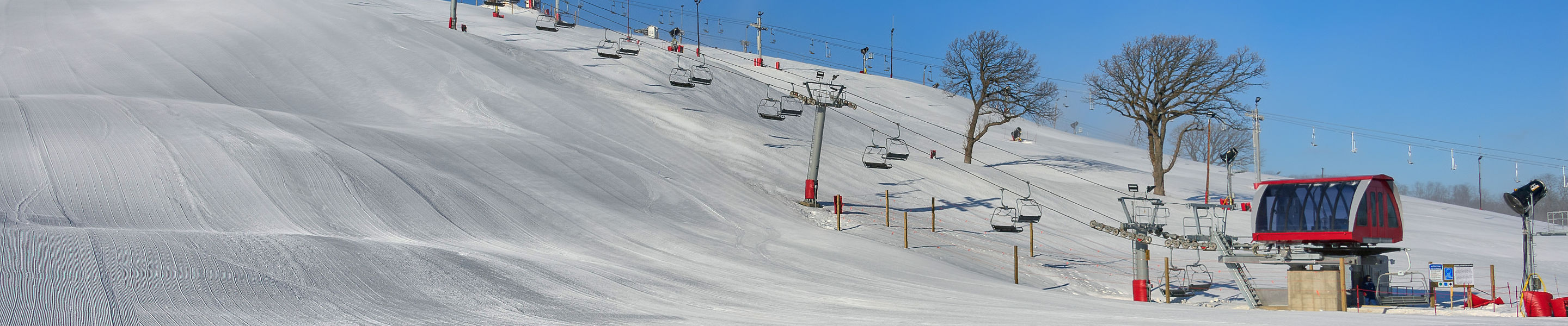 Bluebird Day at Wilmot Mountain