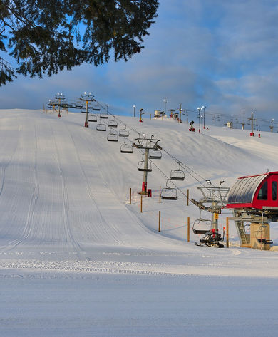 Chairlift at Wilmot Mountain
