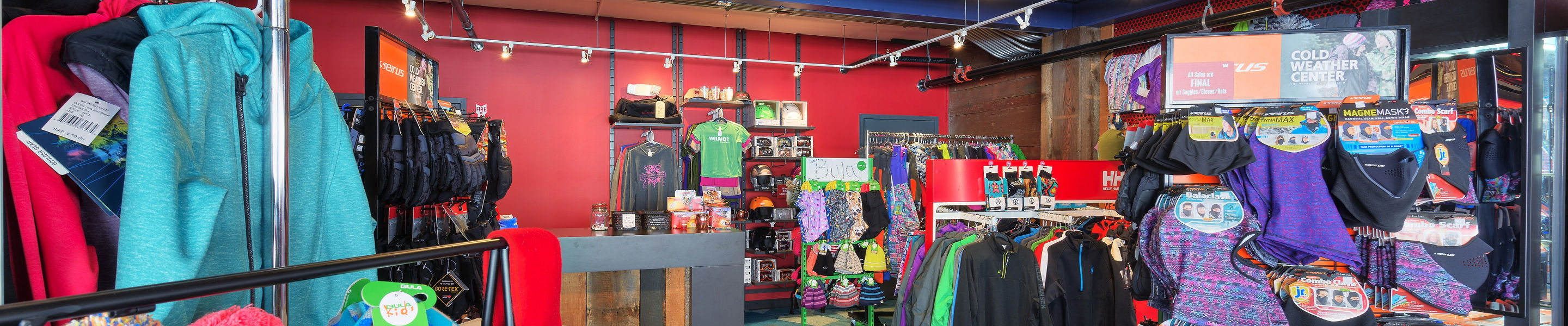 Retail Shop in the Main Lodge at Wilmot Mountain
