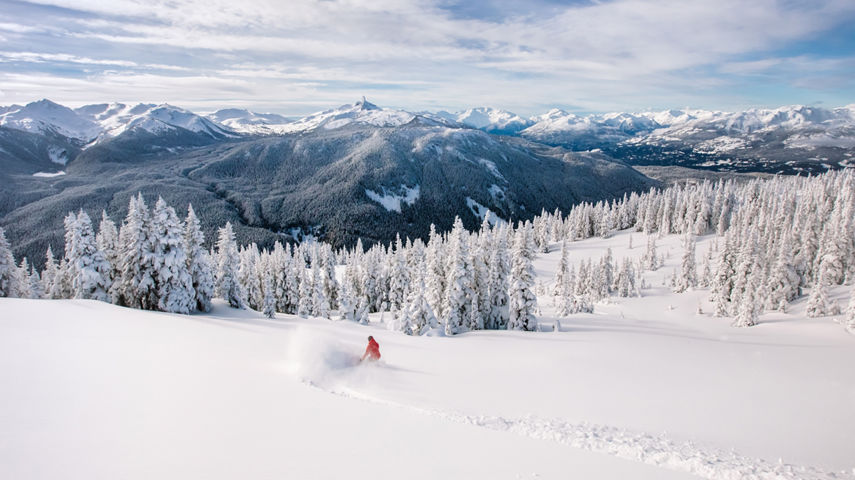 Whistler Blackcomb, Whistler in Winter