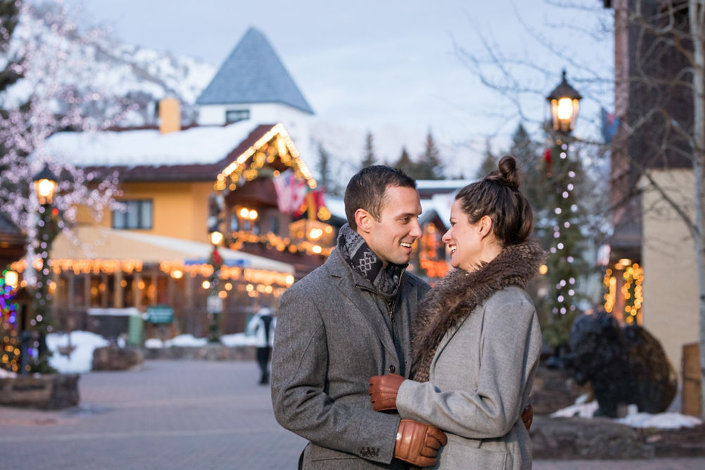 Never Nesters enjoy the village in Vail, CO.