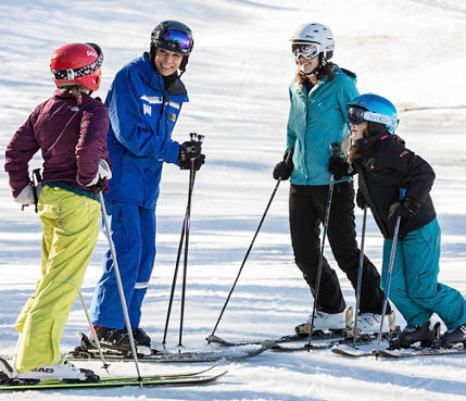 Private Ski School lesson at Wilmot Mountain