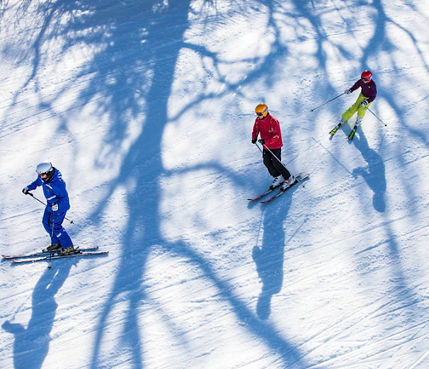 Private Ski School lesson at Wilmot Mountain