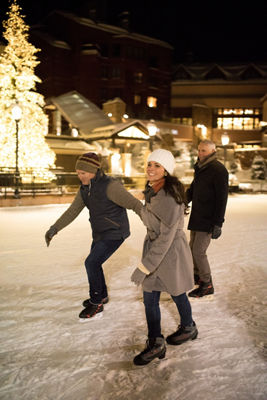 18 Stunning Outdoor Ice Skating Rinks Around the World